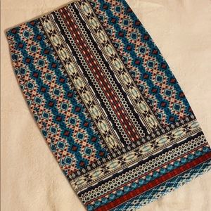 High-waisted Body-con Skirt